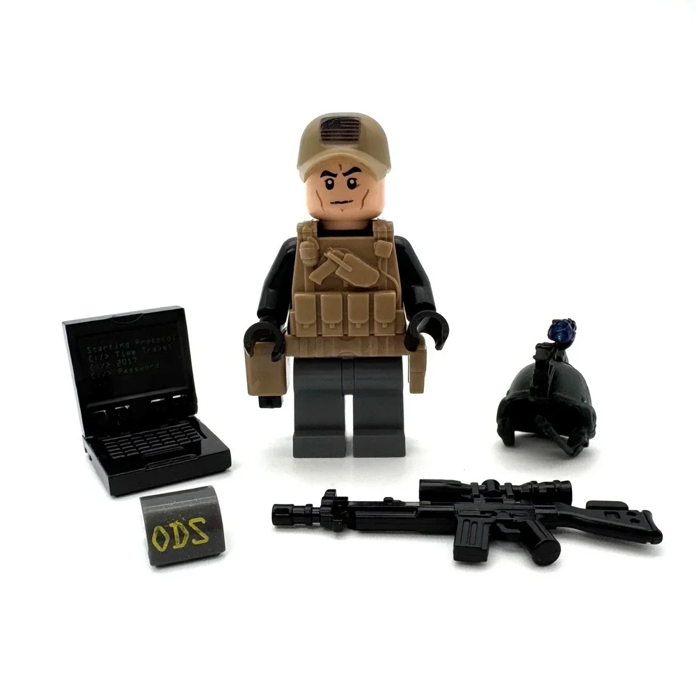 Battle Brick Custom Minifigure USA Special Forces Team Member Military Figure